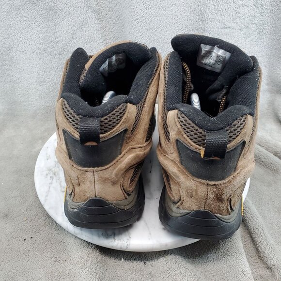 Merrell Shoes Mens Size 11.5 Brown Leather Moab 2 Vent Gorpcore Hiking Boots - Picture 5 of 10